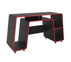 Mesa Gamer London - 1 Estante, Espacio para Torre