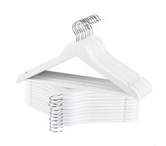Max Home Pack 20 perchas de madera