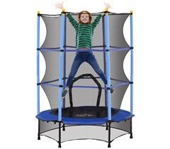 Cama Elástica Infantil Acero, PP HOMCOM