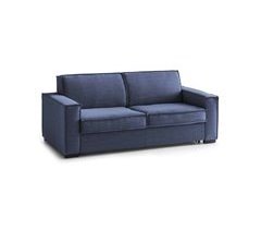 Sofá fixo de 2 lugares em tecido