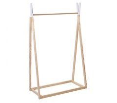 Burro de Ropa Tipi Infantil Organizador Melamina