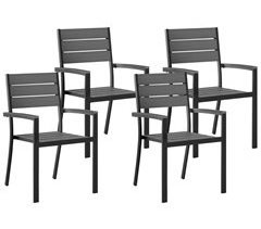 Beliani Silla de jardín PRATO