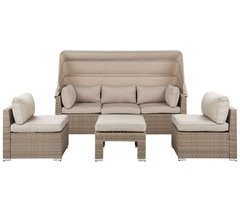 Beliani Conjunto de jardín COCCOLIA