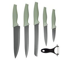 Juego de 5 Cuchillos + Pelador San Ignacio