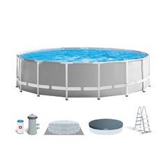 Piscina desmontable redonda prisma frame intex 457x122 con depuradora