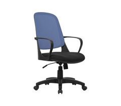 Silla de oficina de malla con reposabrazos Dbink