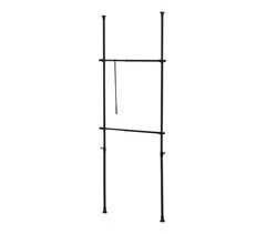 Perchero burro ropa telescópico Kemi Ajustable  2 x ganchos