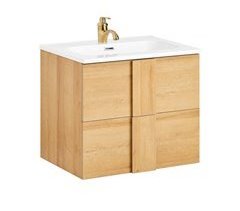 Armario para Baño con del Lavabo BZR172-N SoBuy ES