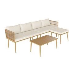Muebles de Jardín Acero, Ratán Sintético Outsunny