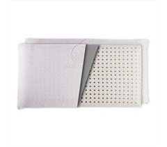 Almohada Látex - Funda Extraíble Aloe Vera 80x34