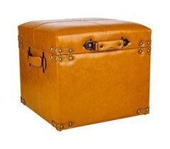 Taburete Cajón de polipiel