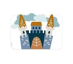 Mantel individual Infantil Castillo