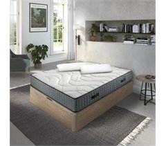Pack colchón 150x190cm, canapé y 2 almohadas XTRA POCKET Y9 SOMNALIS