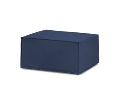 Puf de salón relax de tejido acolchado