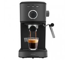 Cecotec Cafetera express Power Espresso 20 Pecan Steel