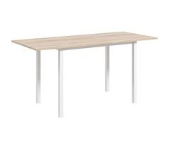 Mesa de Comedor MDF, Acero HOMCOM, hogar - cocina