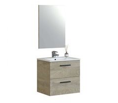 Pack Muebles Baño Aruba Melamina  Alaska