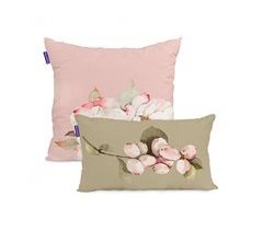 Juego de fundas de cojín White peonies