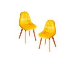 Pack 2 Sillas Kelen Terciopelo