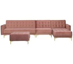 Beliani Sofá modular Terciopelo ABERDEEN
