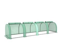 Invernadero Pequeño PE, Acero Outsunny