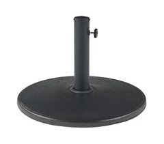 Soporte de sombrilla Bionaz redondo hormigón 50x50