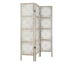WELL HOME - Pantalla en madera Etnik con estampados