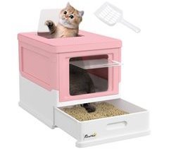 Arenero para Gatos PP PawHut, mascotas - accesorios para gatos