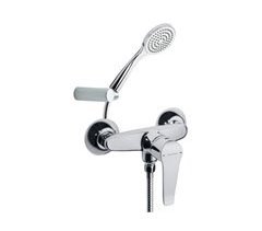 Conjunto Grifo Ducha Monomando con Sistema C2 de Ahorro