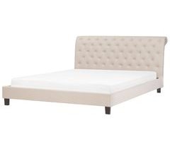 Beliani Cama con somier Poliéster REIMS