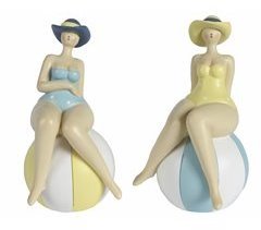 Figura SEÑORA surtida marca DECORIS
