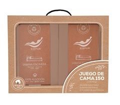 Simpur Juego de Sabanas de 4 Piezas de algodón 100%