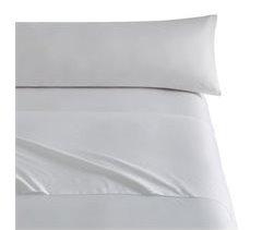 Juego de Sábanas Tres Piezas Lisas Microfibra