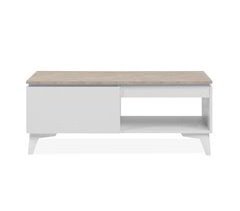 Mesa De Centro Bertrix 1 Cajón Con Estante