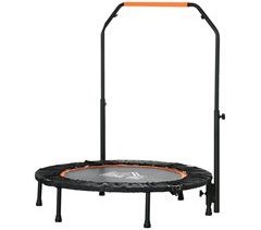 Trampolín de Fitness Acero, PP HOMCOM, deportes y ocio - fitness