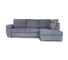 Rinconera con cama y arcón KENDAL color gris