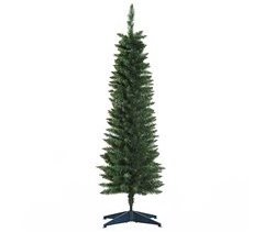 Árbol de Navidad PVC, Plástico, Metal HOMCOM