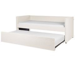 Beliani Cama nido Bouclé TROYES 99x213