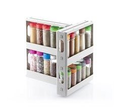 Organizador de Especias Deslizante y Pivotante