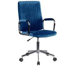 Sillón giratorio de terciopelo FD24