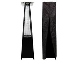 Parasol a gas STOCKHOLM 13kW acero con tapa