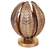 Lámpara de mesa de metal