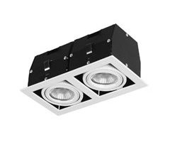 Forlight Downlight Ip23 Cardan Double Gu10/G5.3 100W