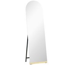 Espejo Cuerpo Entero Vidrio Templado HOMCOM, hogar - decoración