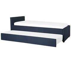 Beliani Cama con somier Poliéster MARMANDE 86x214