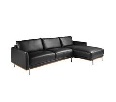 ANGEL CERDÁ Sofá chaise longue derecha piel