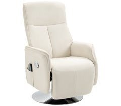 Sillón Masaje Eléctrico Lino, Acero Galvanizado, Espuma HOMCOM