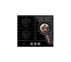 Cecotec Placa de gas Bolero Squad G 3200F Glass Black