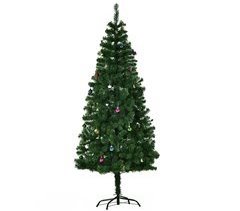 Árbol de Navidad PVC, Metal HOMCOM, hogar - decoración hogareña
