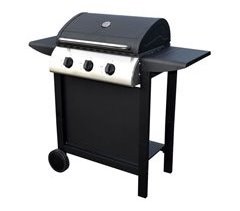 Barbacoa de gas HAWAÏ - 3 quemadores 8,4 kW